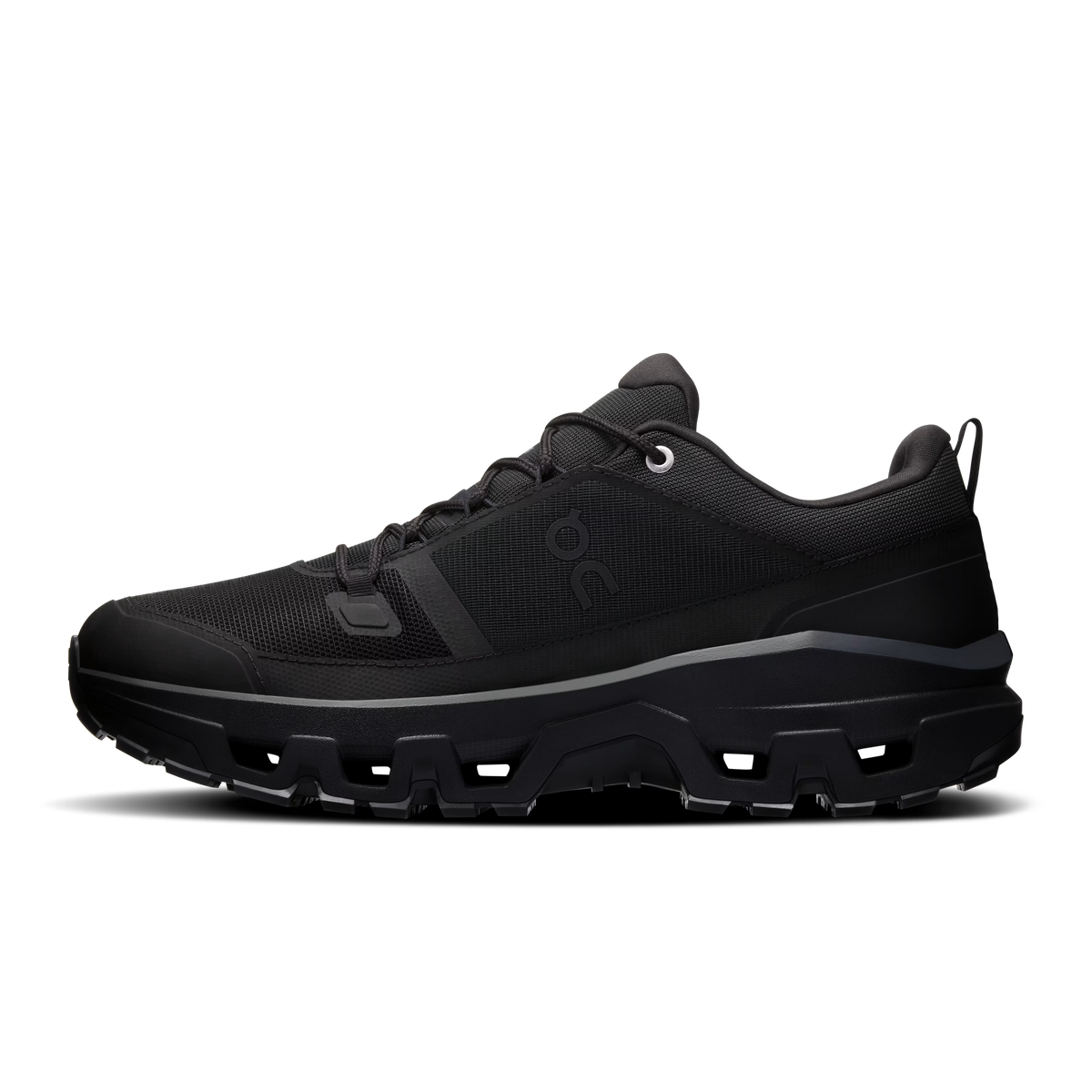 On Running Cloudrock Low Waterproof All Black