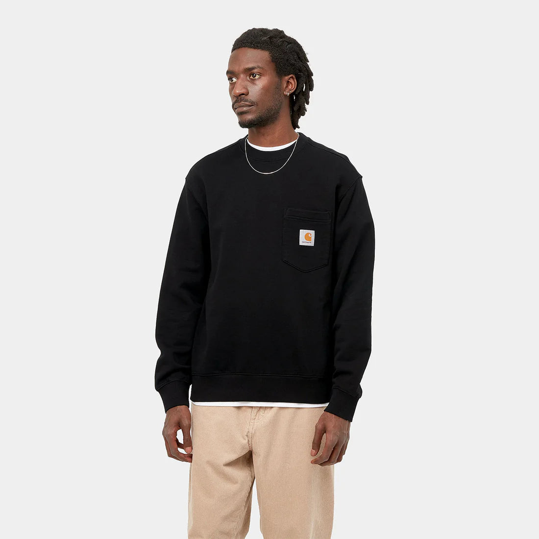 Carhartt WIP Pocket Crewneck Black