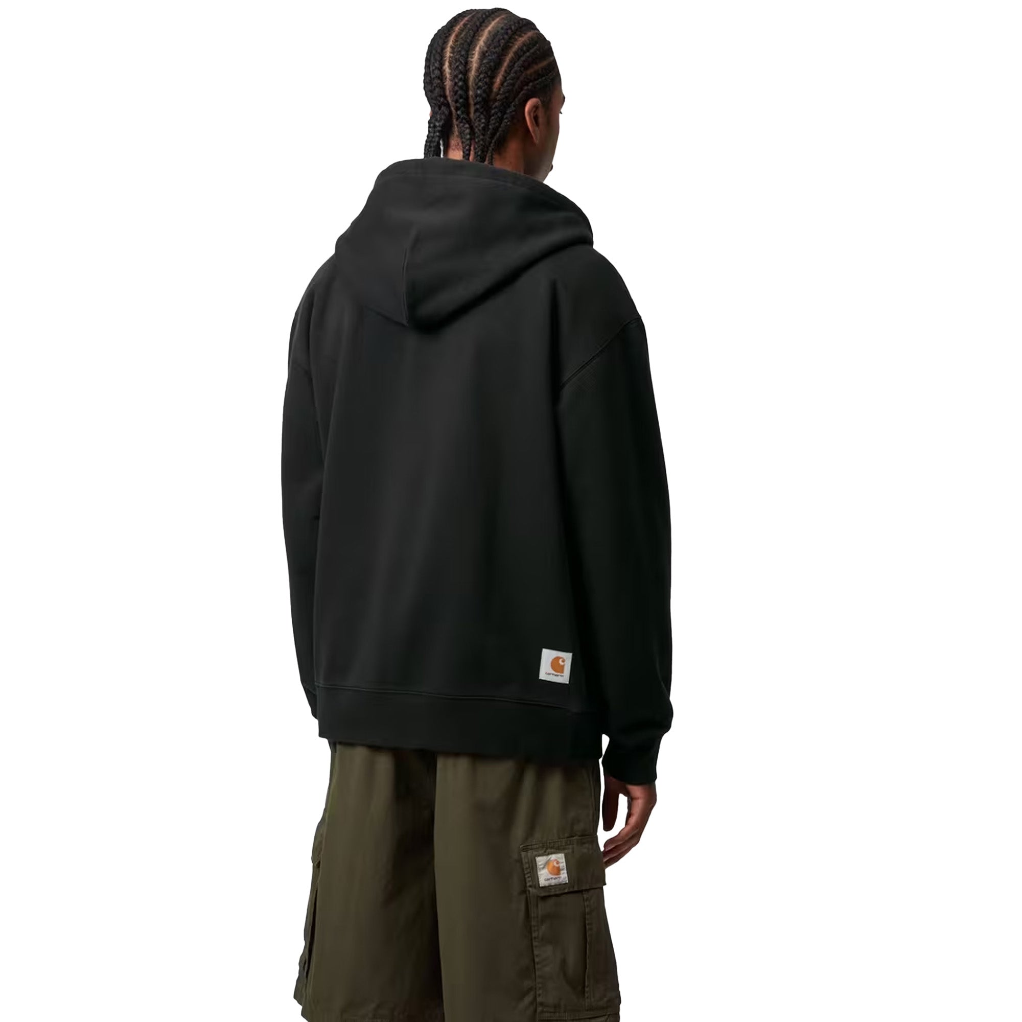 Carhartt WIP Hooded Mini Wip Sweat Jacket Black