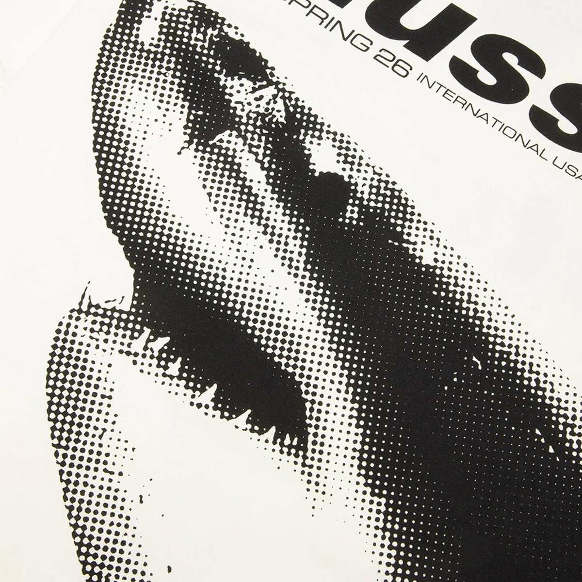 Stussy Shark Pigment Dyed T-Shirt Natural