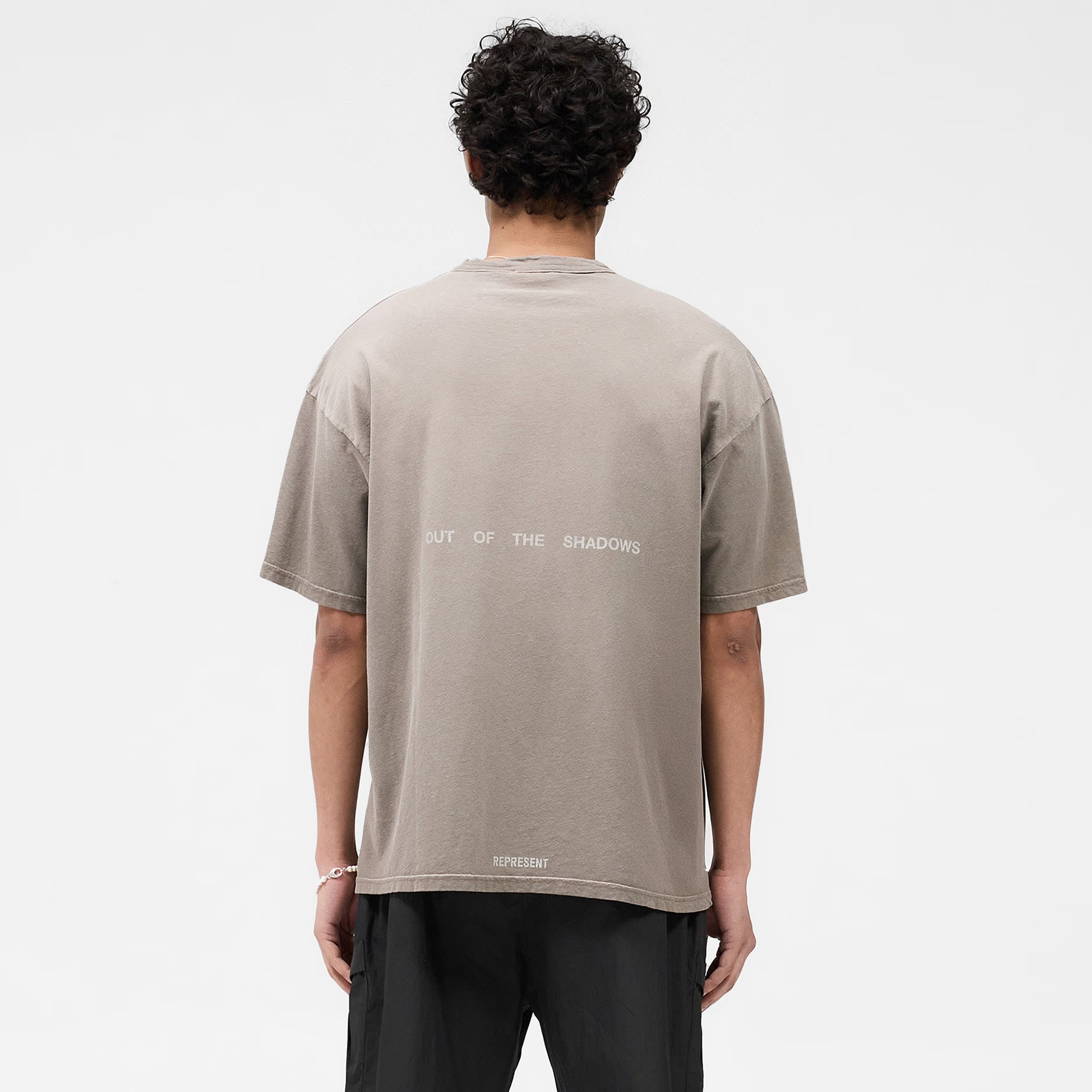 Represent Team Rep T-Shirt Dark Taupe