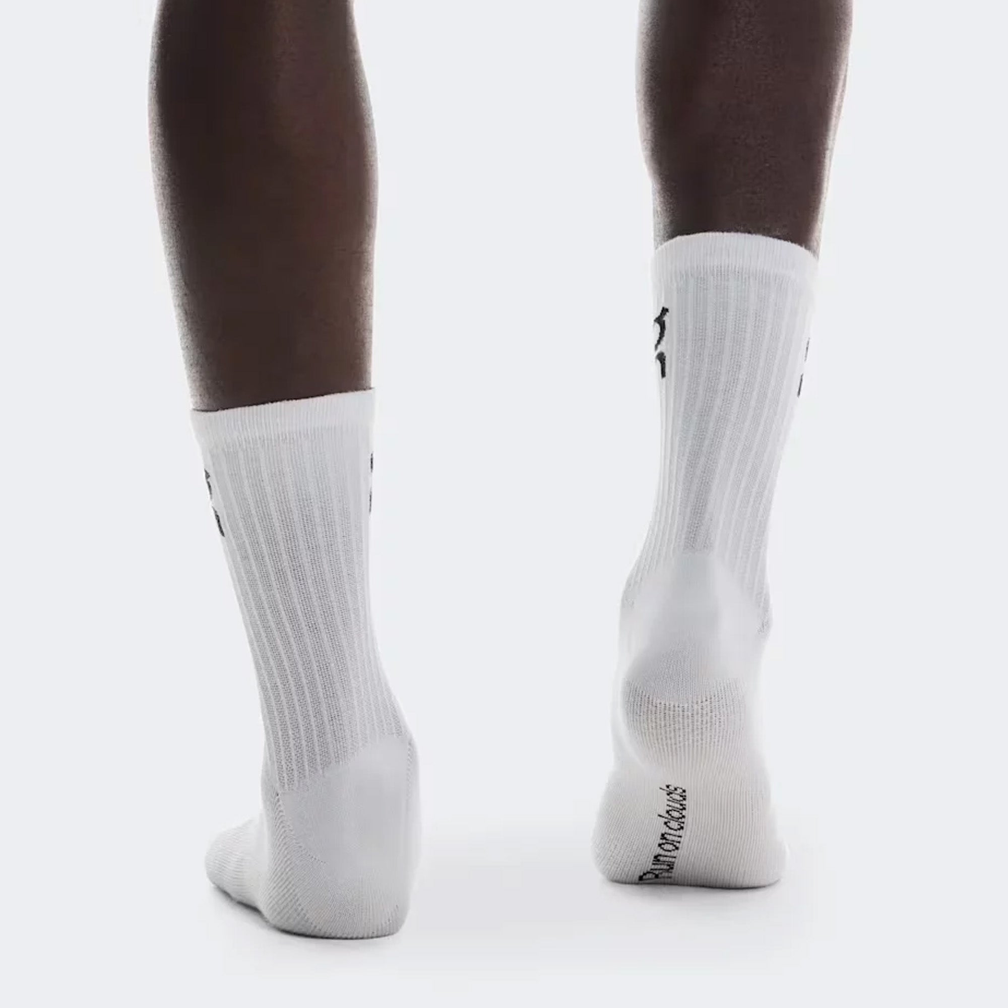 On Logo Sock High 3-Pack White