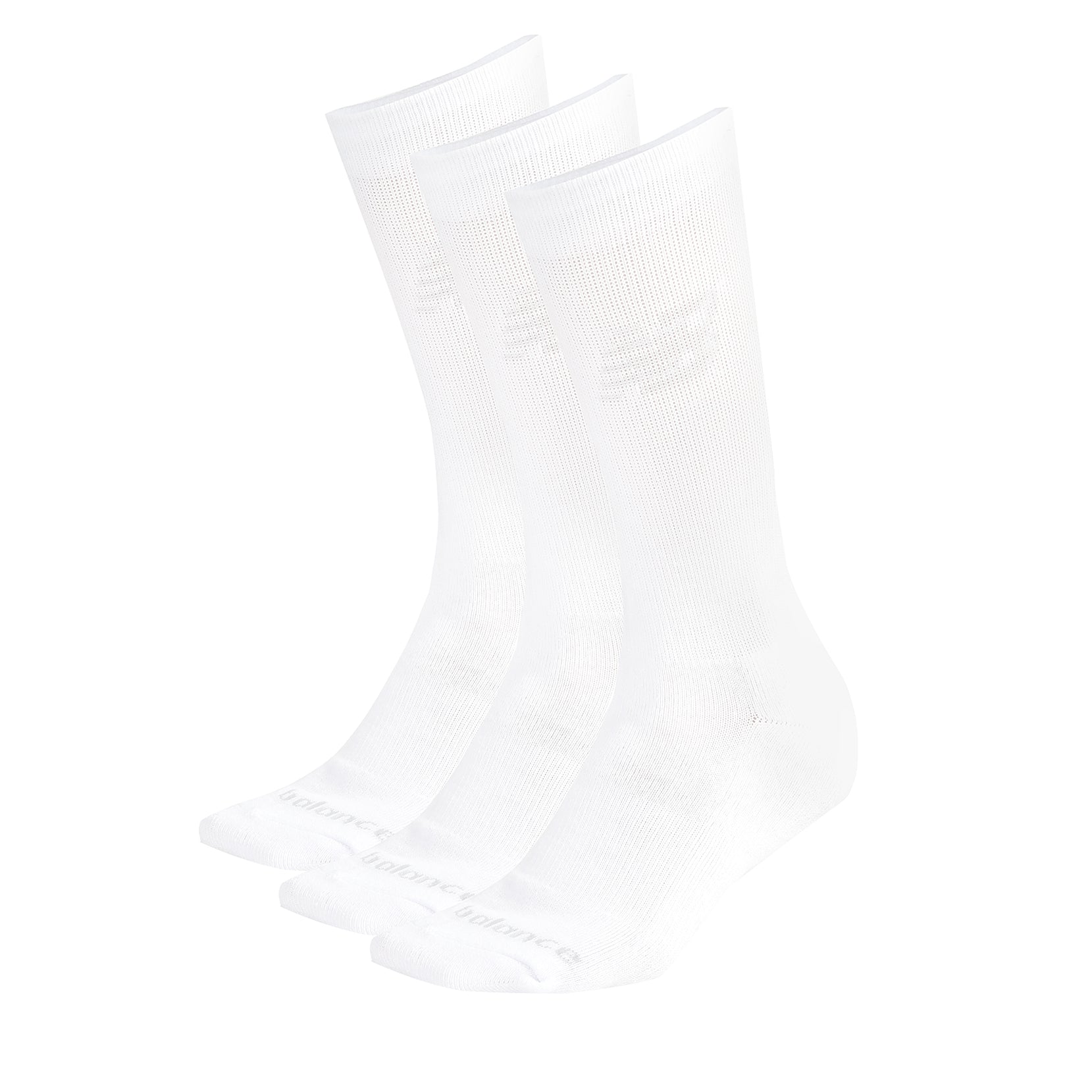 New Balance Performance Cotton Cushioned Crew 3-Pack White