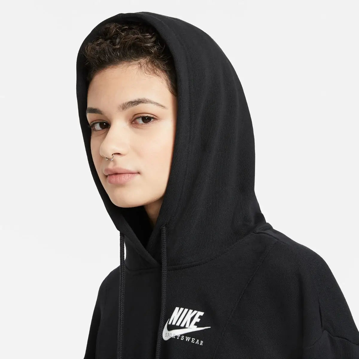 Nike Heritage Hoodie Grey W