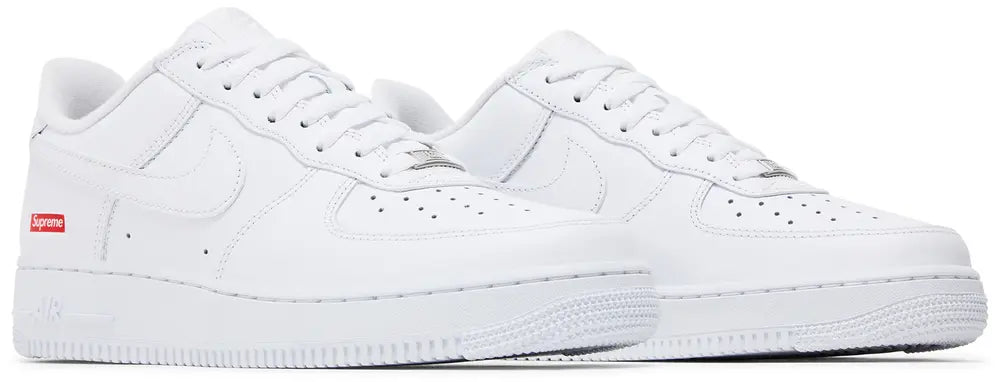 Supreme x Nike Air Force 1 Low 'Box Logo - White'