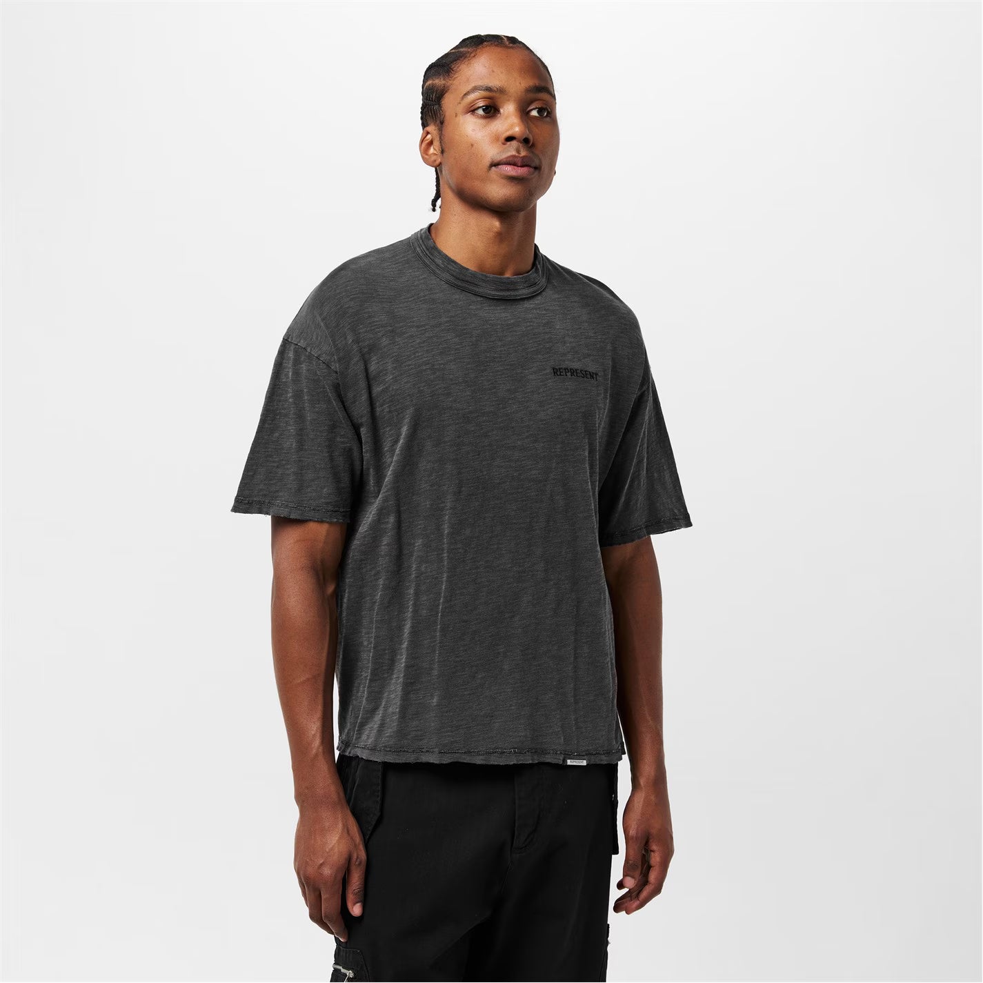 Represent Slub T-Shirt Vintage Grey