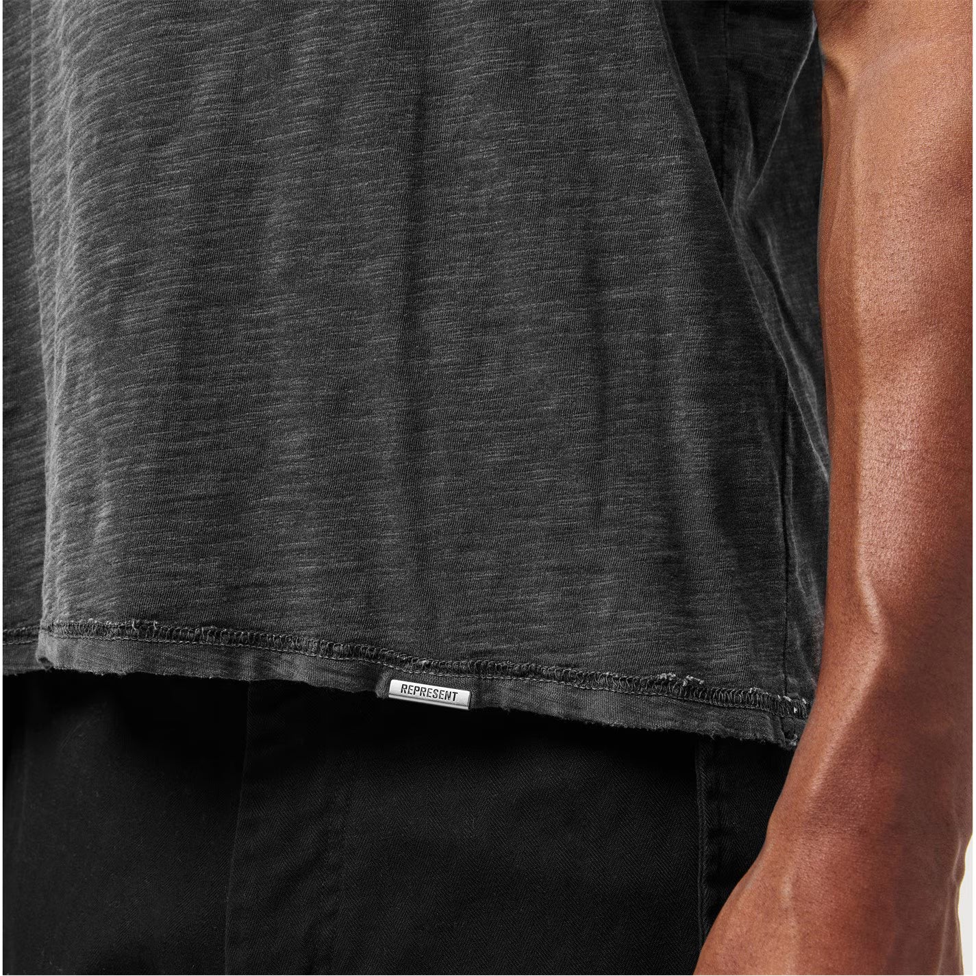 Represent Slub T-Shirt Vintage Grey