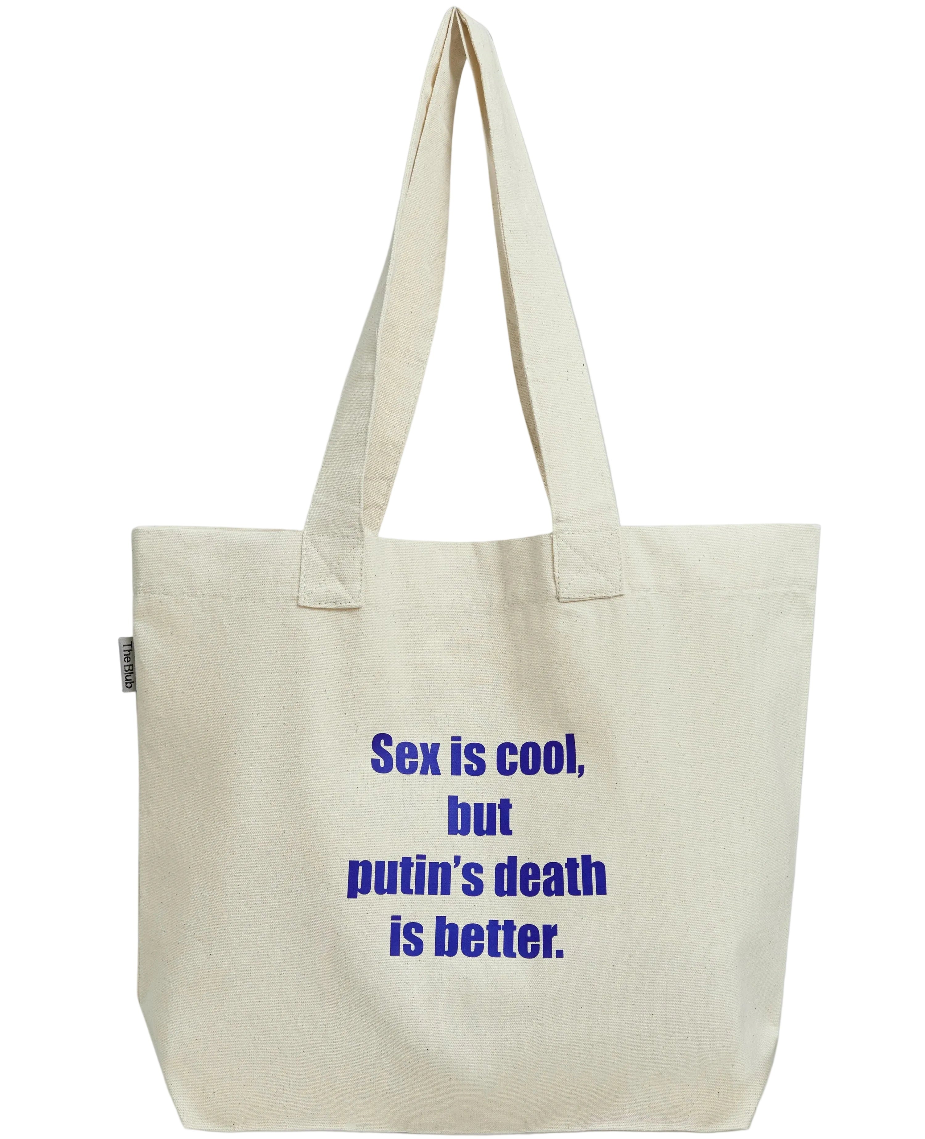 BLUB Sex Is Cool... bag Color Beige