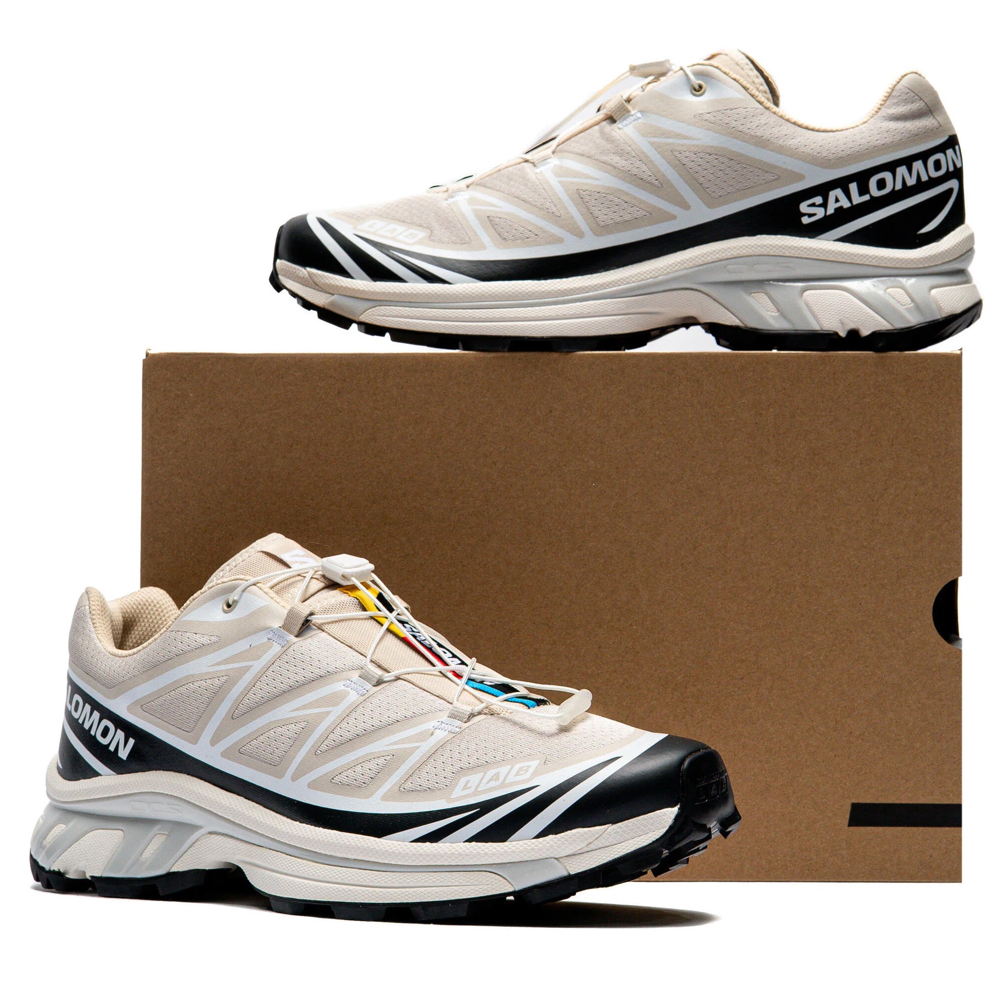 Salomon XT-6 Rainy Day Black White