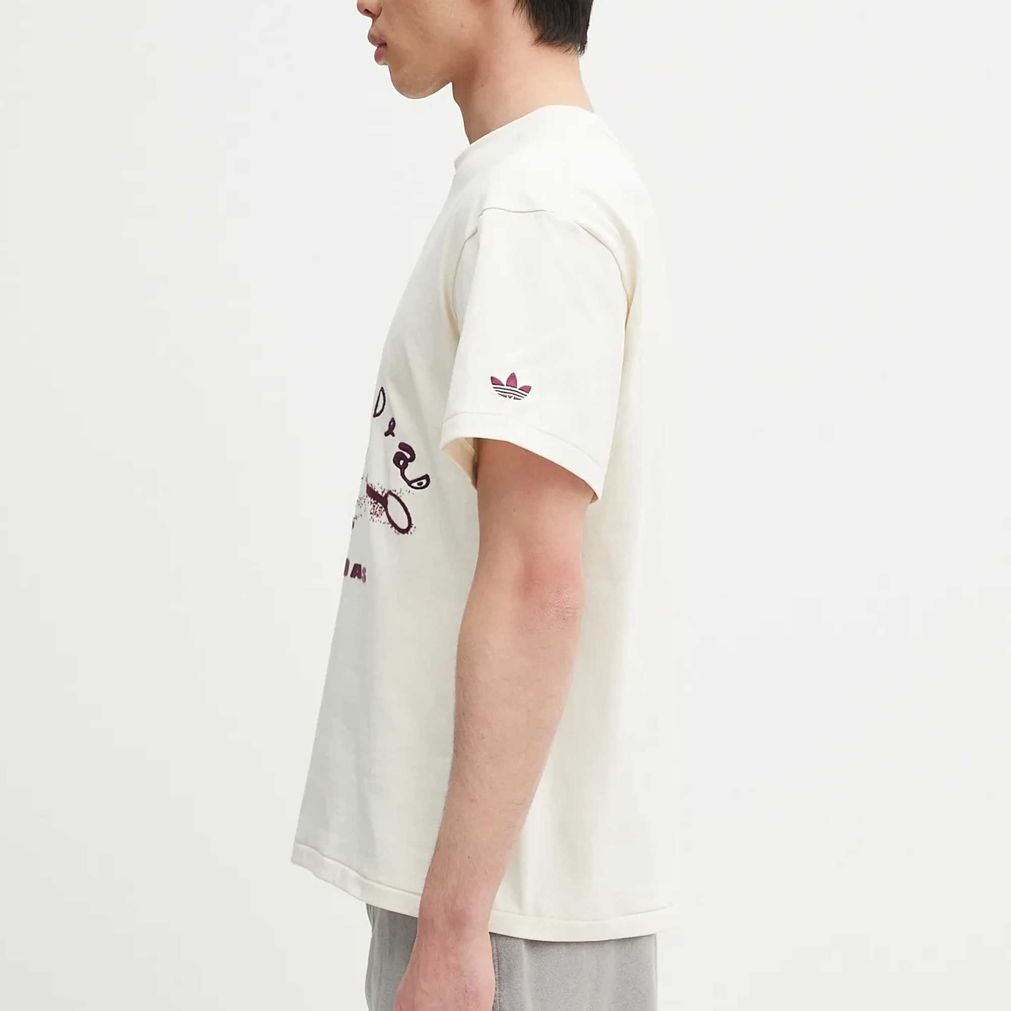 Brain Dead x Adidas T-Shirt Wonder White