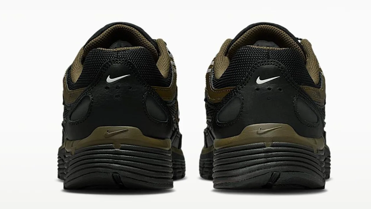 Nike P-6000 Utility Black Metallic Silver
