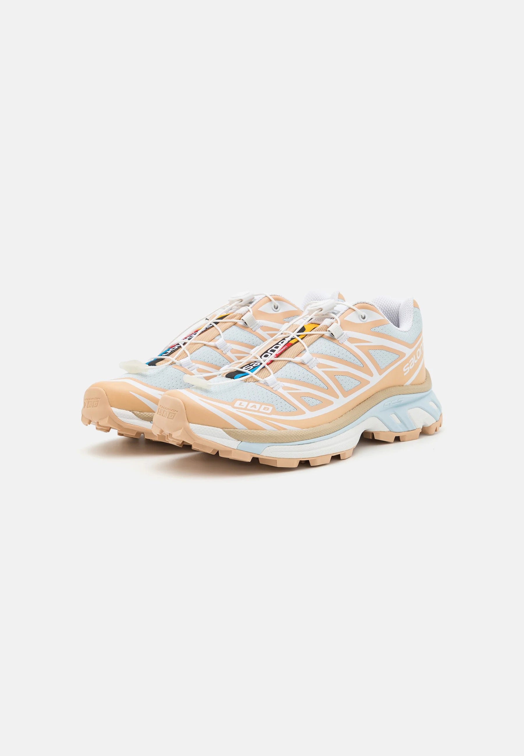 Salomon XT-6 - Trainers White/Orange