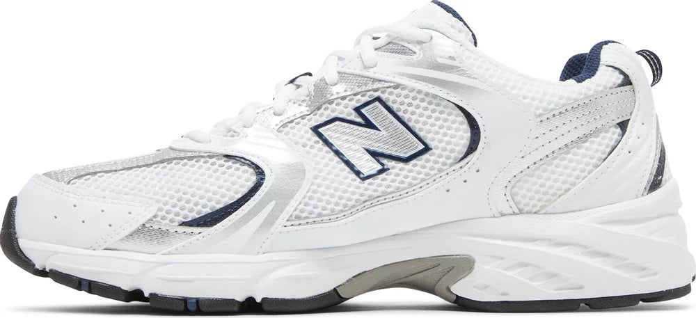 New Balance 530 White Silver Navy W