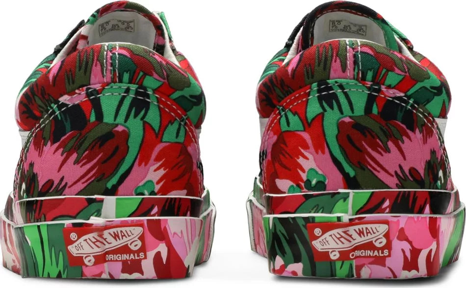 Vans Kenzo x OG Old Skool LX 'Floral Red'