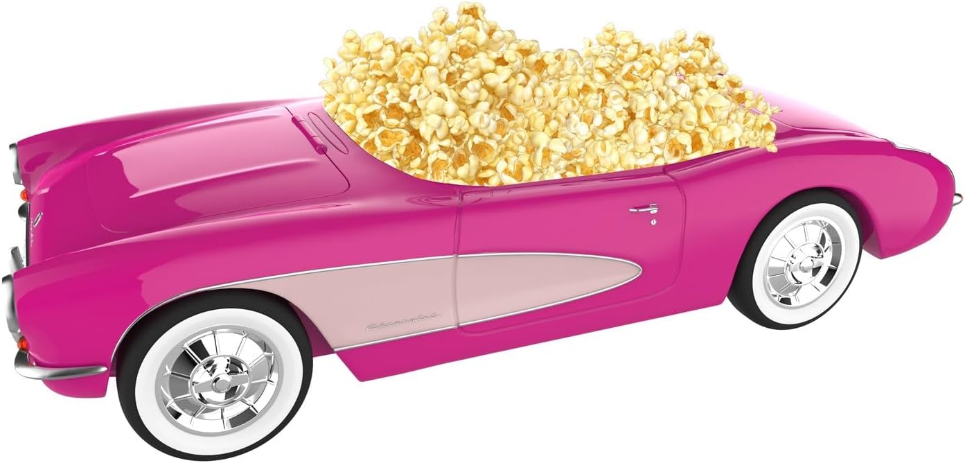 Barbie The Movie Collectible Pink Corvetter Convertible Popcorn Container