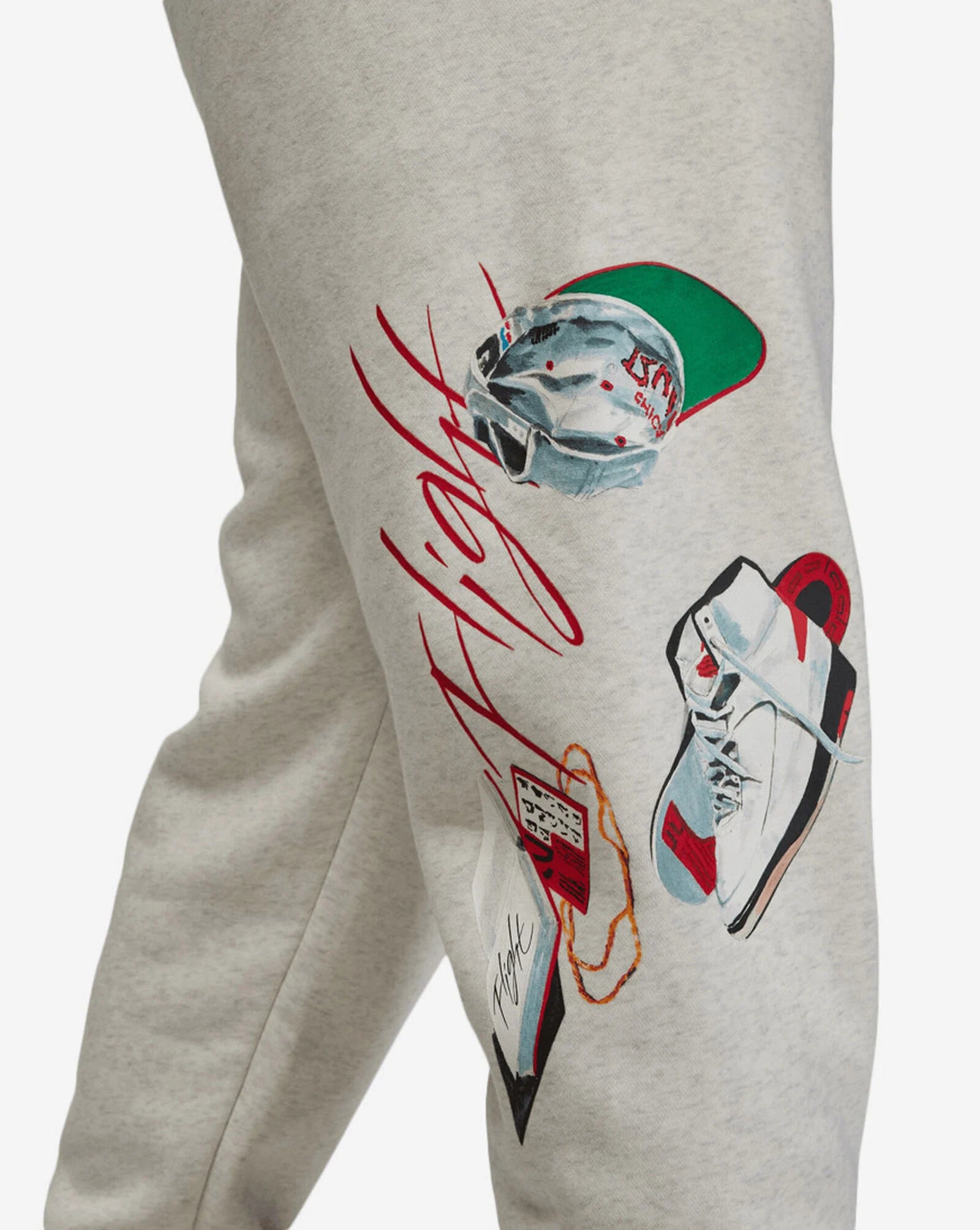 Air Jordan Artist Series By Jacob Rochester Fleece Pants White