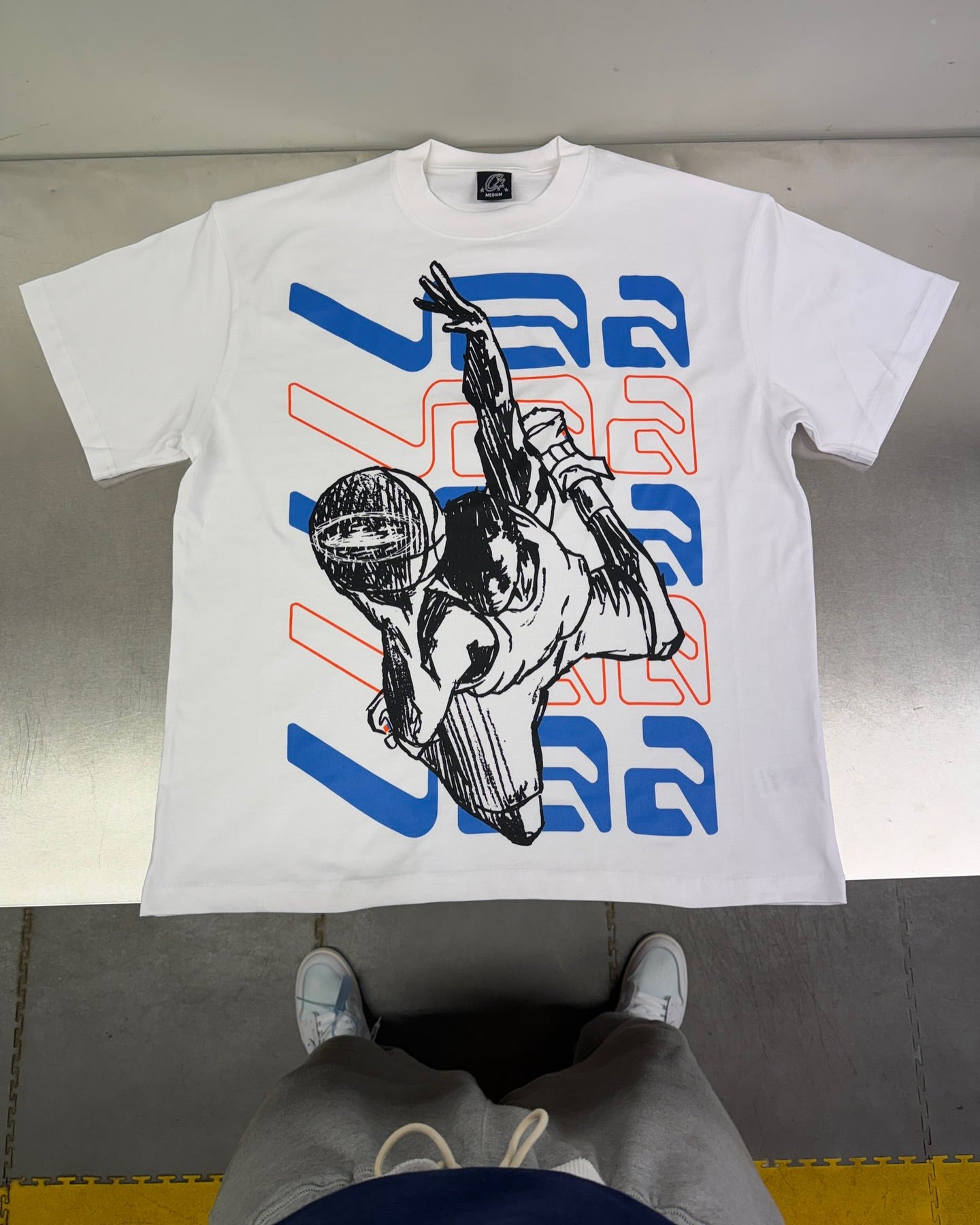 Corteiz x Virgil Abloh Archive V.A.A. T-Shirt White