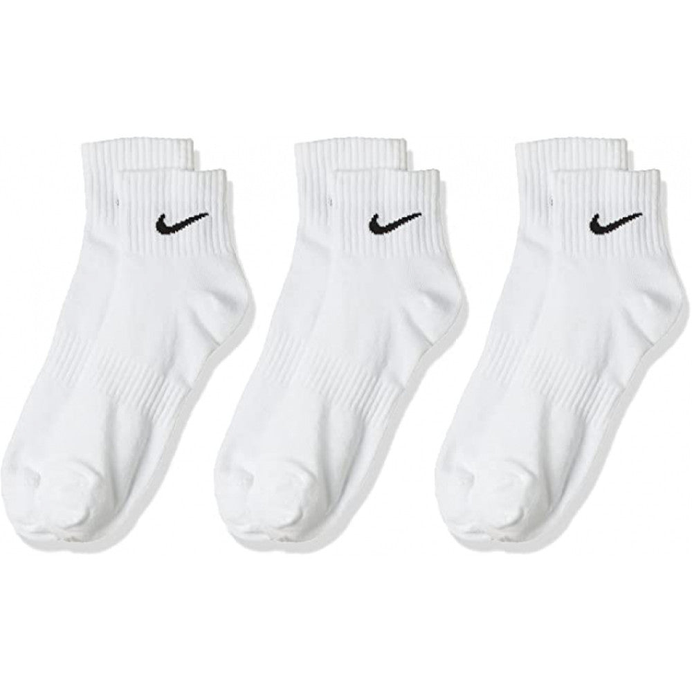 Nike Everyday Lightweight Ankle 3 Pack White