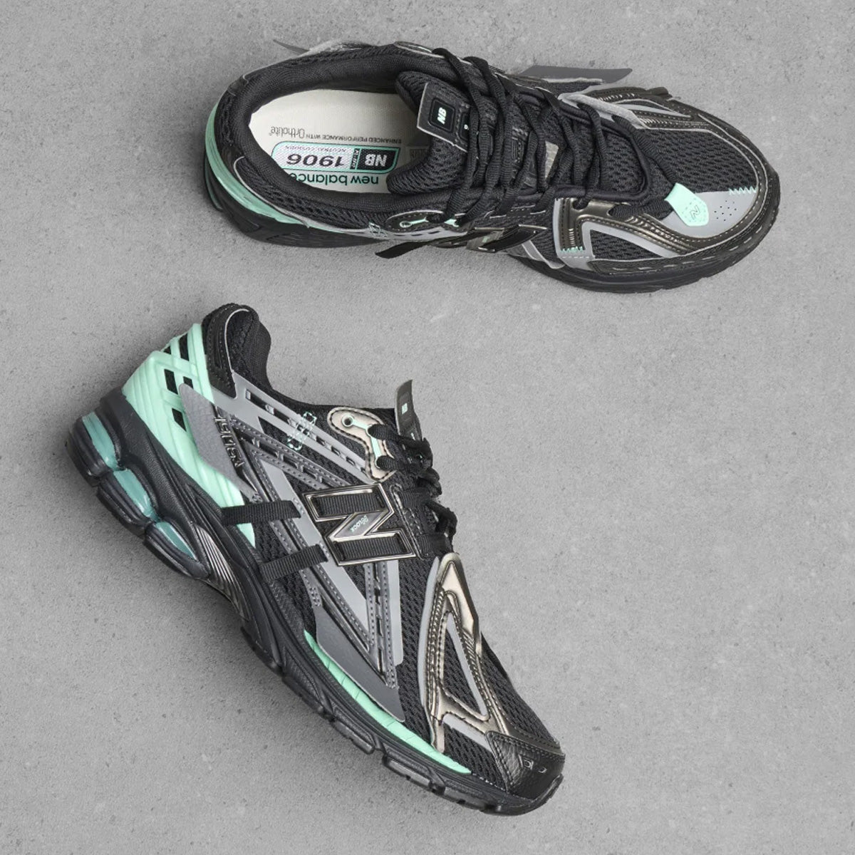 New Balance 1906A Black Bright Mint