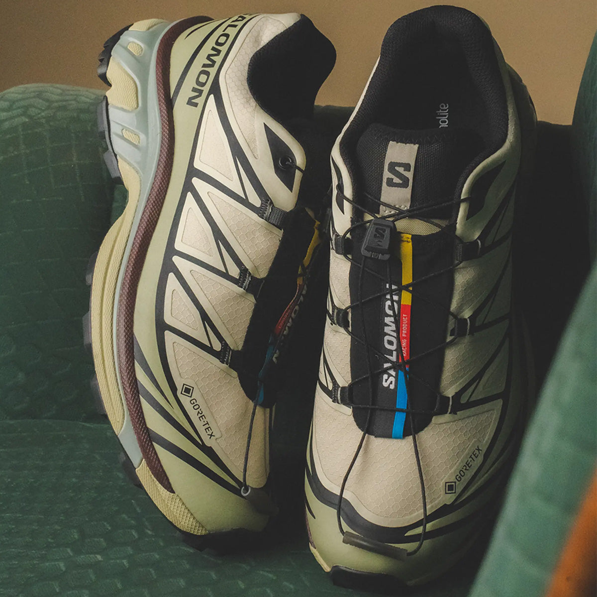 Salomon XT-6 Gore-Tex Aspargus Green Tea