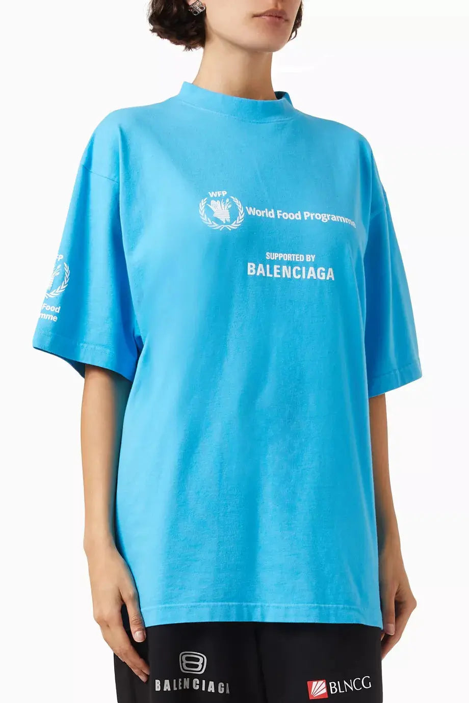 Balenciaga WFP Azure Tee
