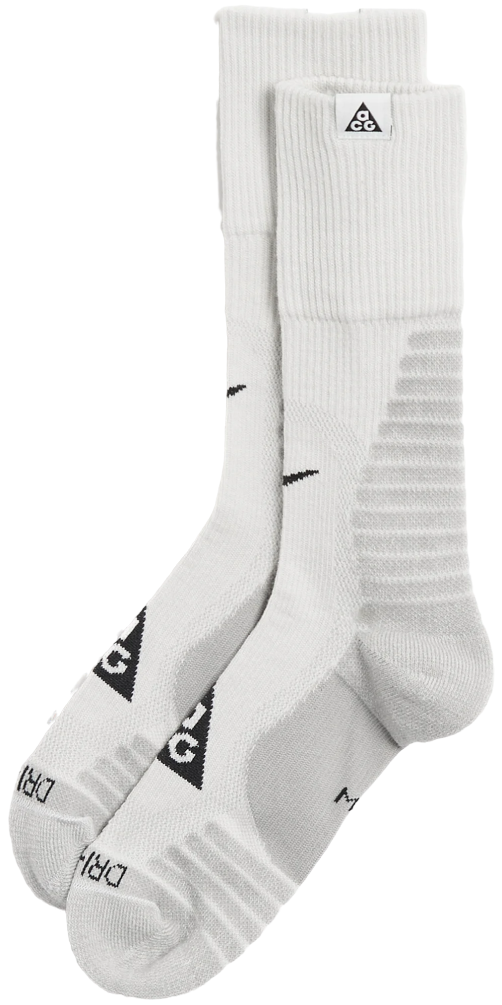 Nike ACG Outdoor Unisex Cushioned Crew Socks Gray