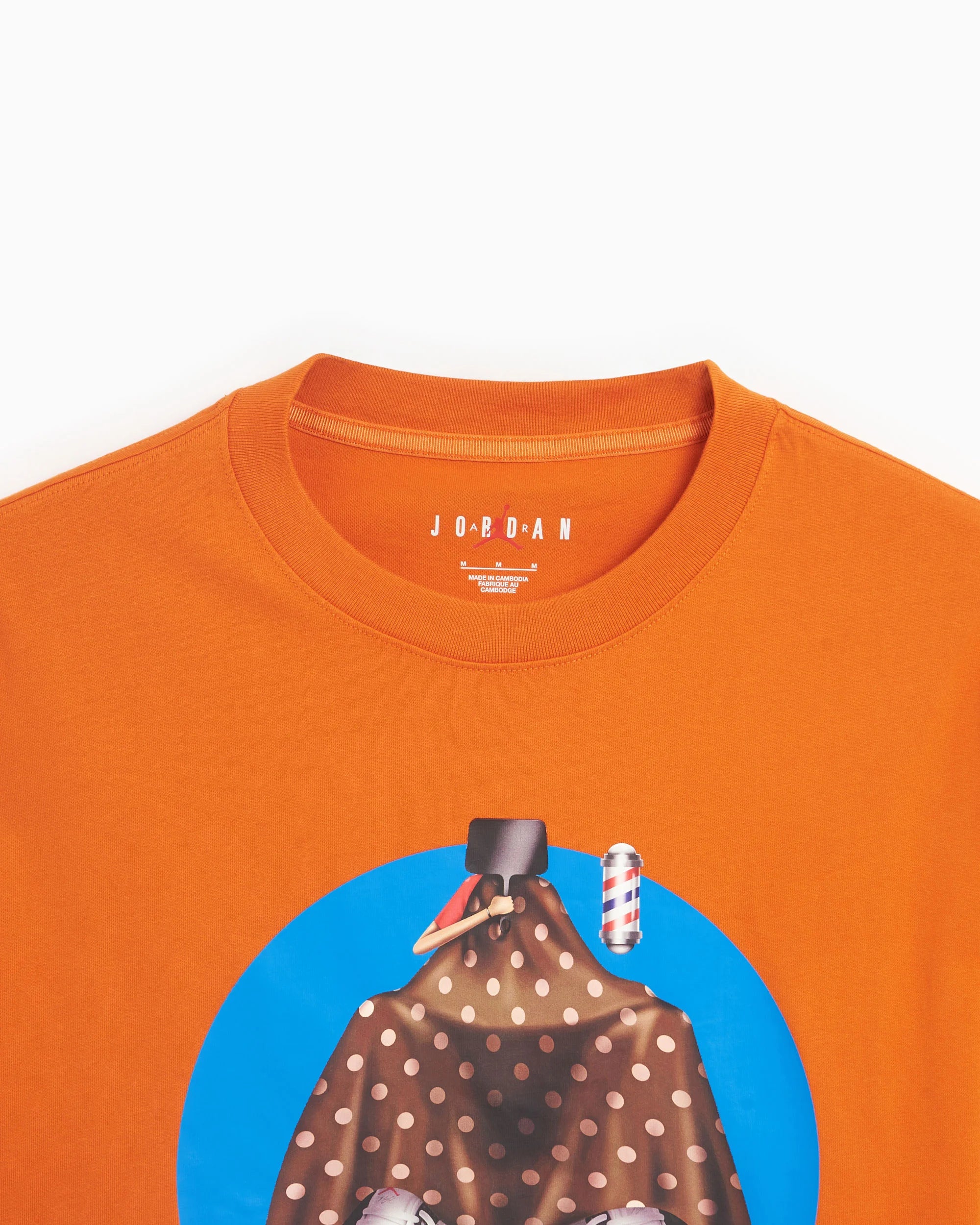 Air Jordan Artist Series By Darien Birks T-Shirt Orange