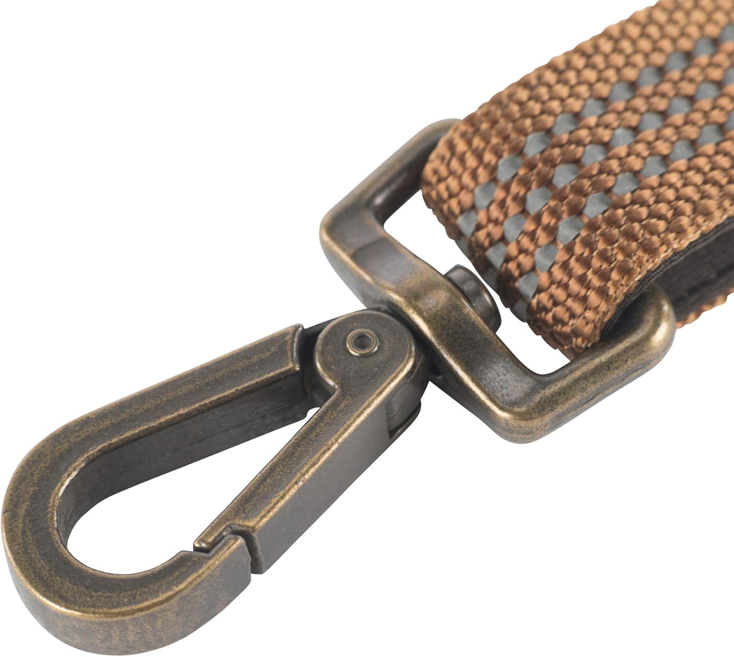 Carhartt Pet Durable Nylon Webbing Shock Absorbing Leash Brown