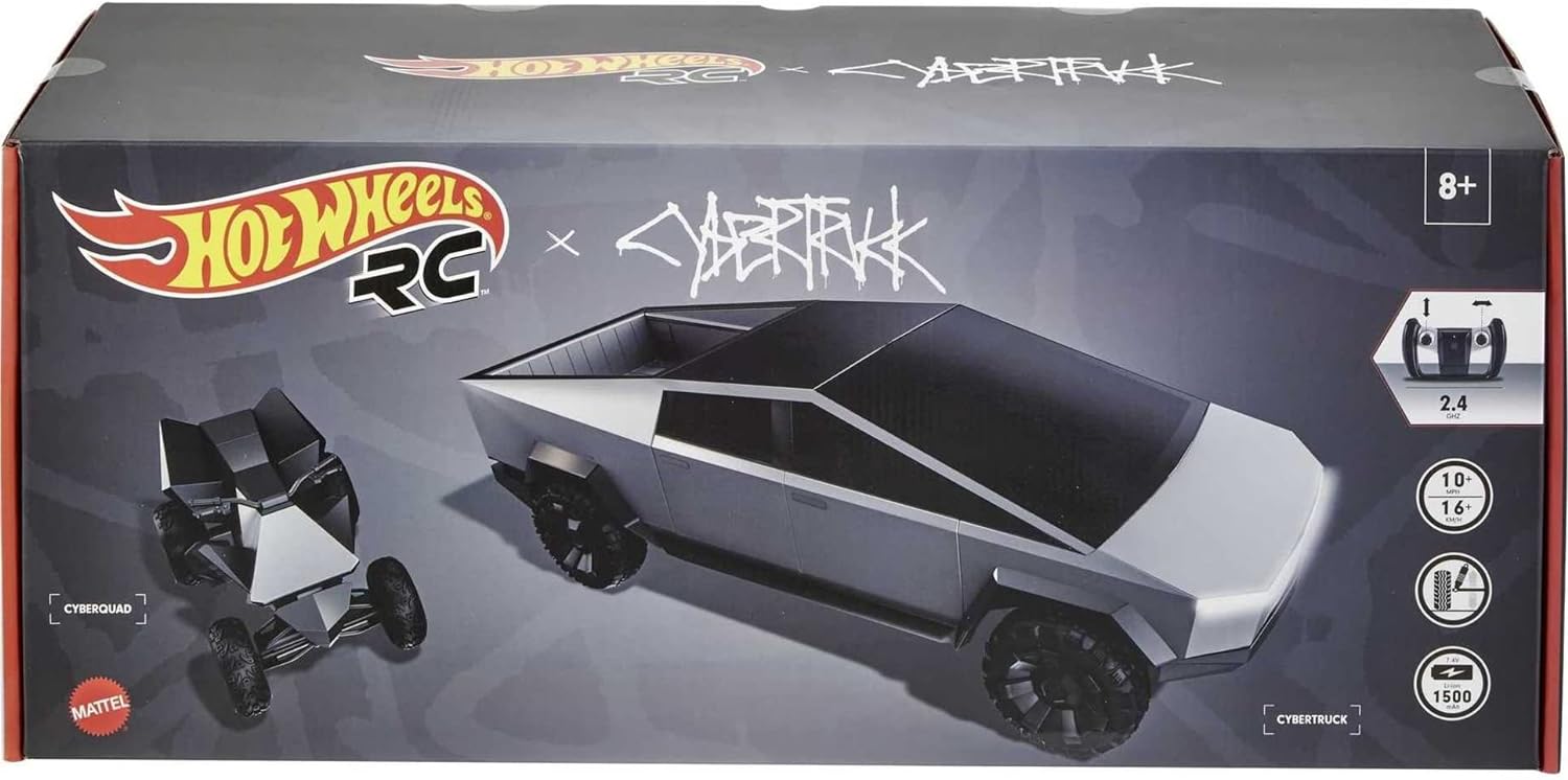 Hot Wheels x Tesla Cybertruck 110 Scale RC Car