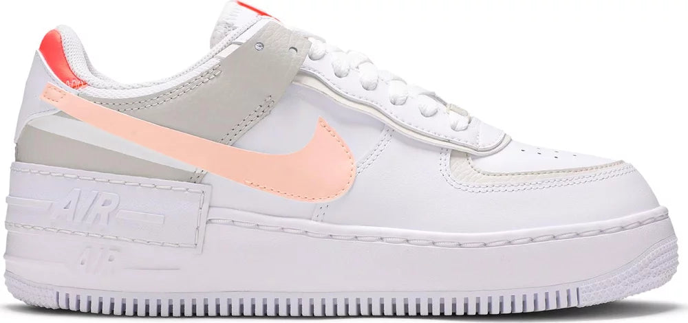 Nike Air Force 1 Shadow White Crimson Tint W