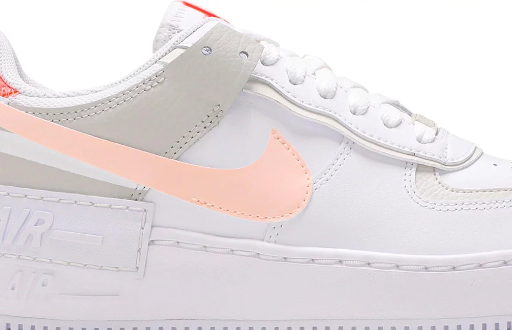 Nike Air Force 1 Shadow White Crimson Tint W