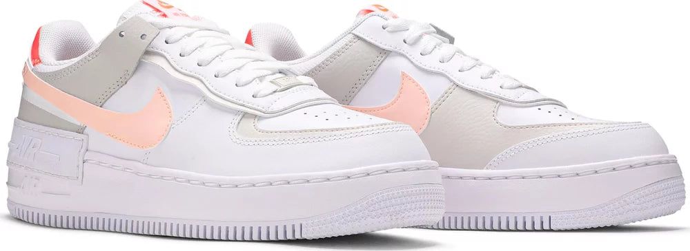 Nike Air Force 1 Shadow White Crimson Tint W