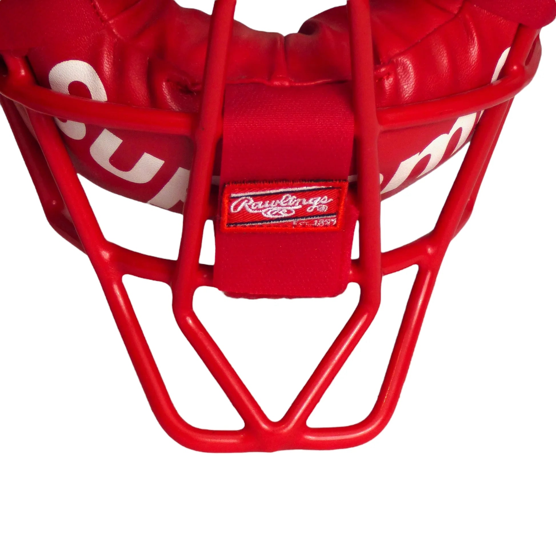 Supreme Rawlings Catcher's Mask Red