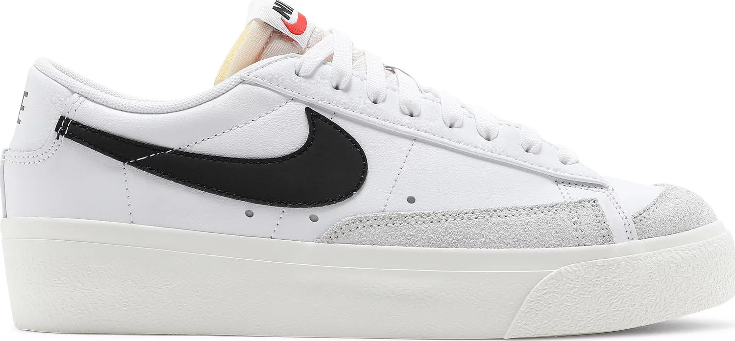 Nike Blazer Low Platform White Black W