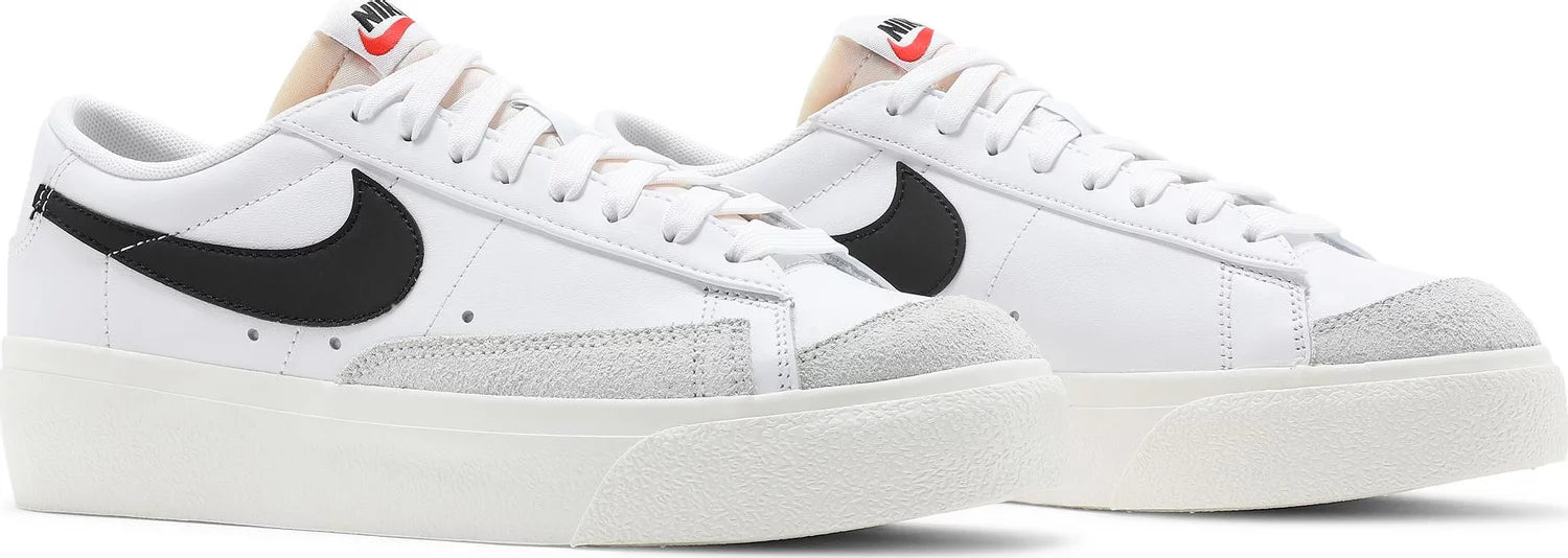 Nike Blazer Low Platform White Black W