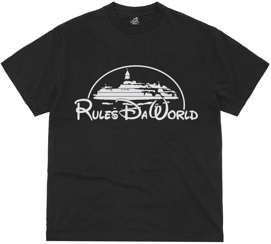 Corteiz Kingdom Tee Black