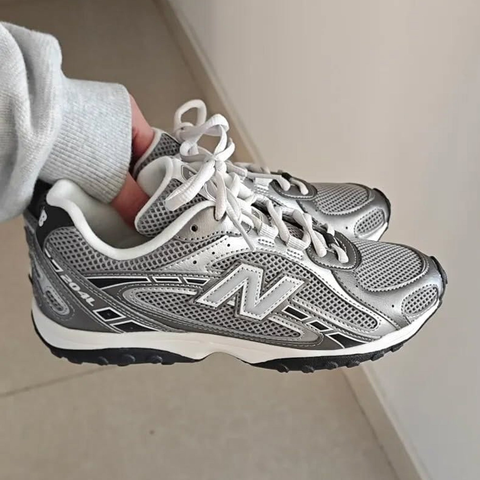 New Balance 204L 'Dark Silver Metallic'