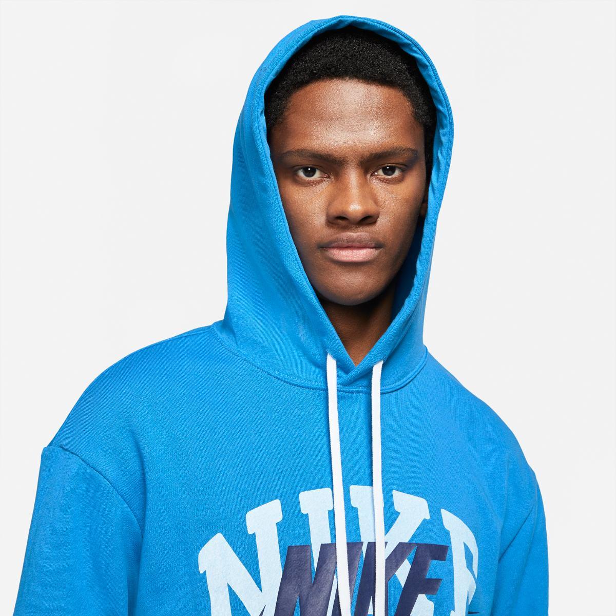 Nike French Terry Hoodie Blue