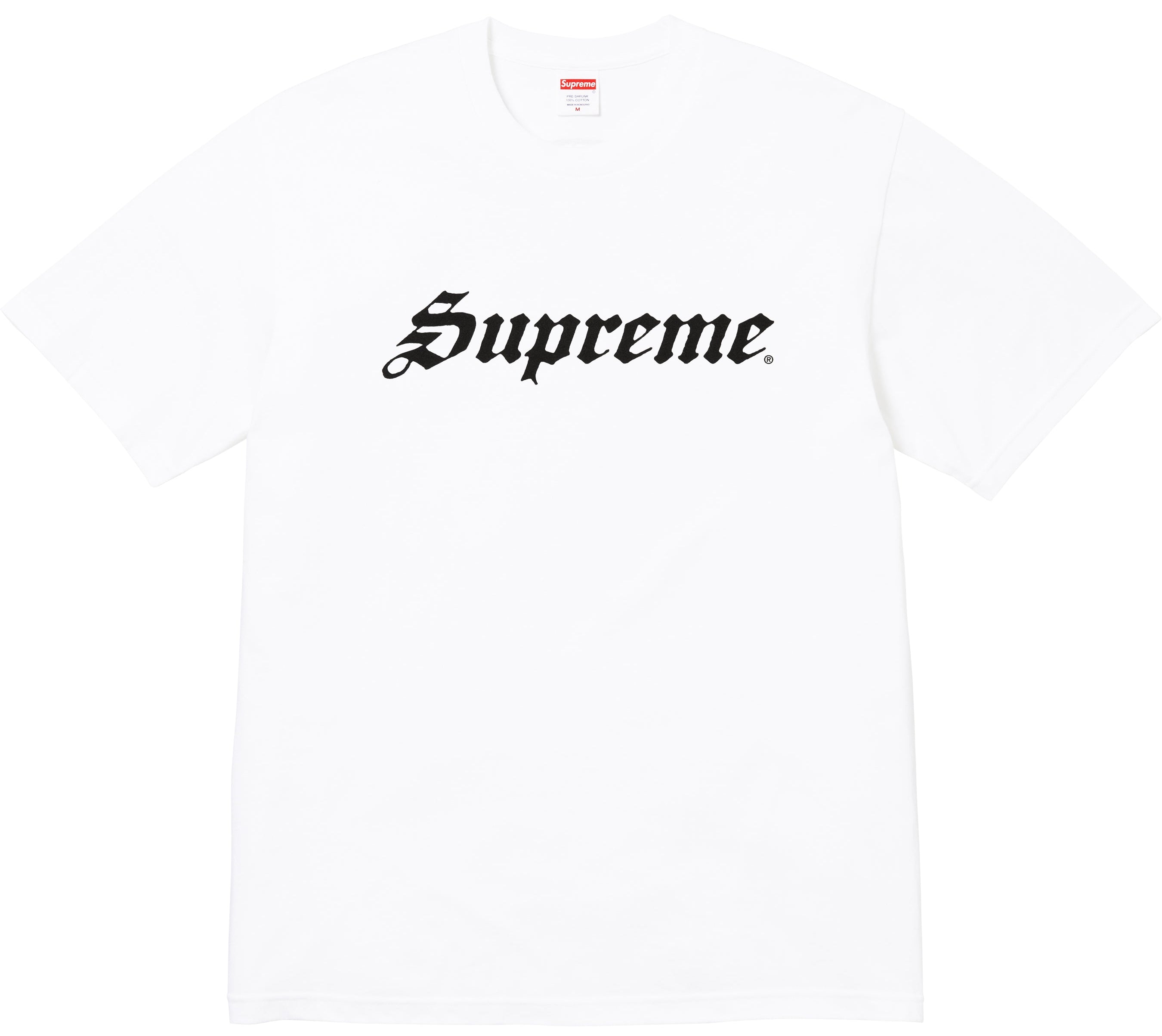 SUPREME SPEED TEE WHITE