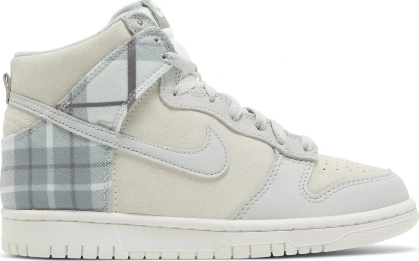 Nike Dunk High SE GS 'Mint Plaid'