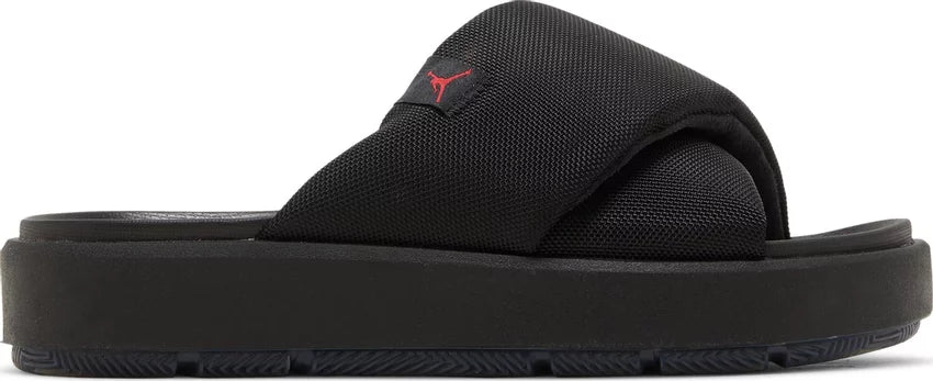 Air Jordan Sophia Slide 'Black Fire Red' (W) 