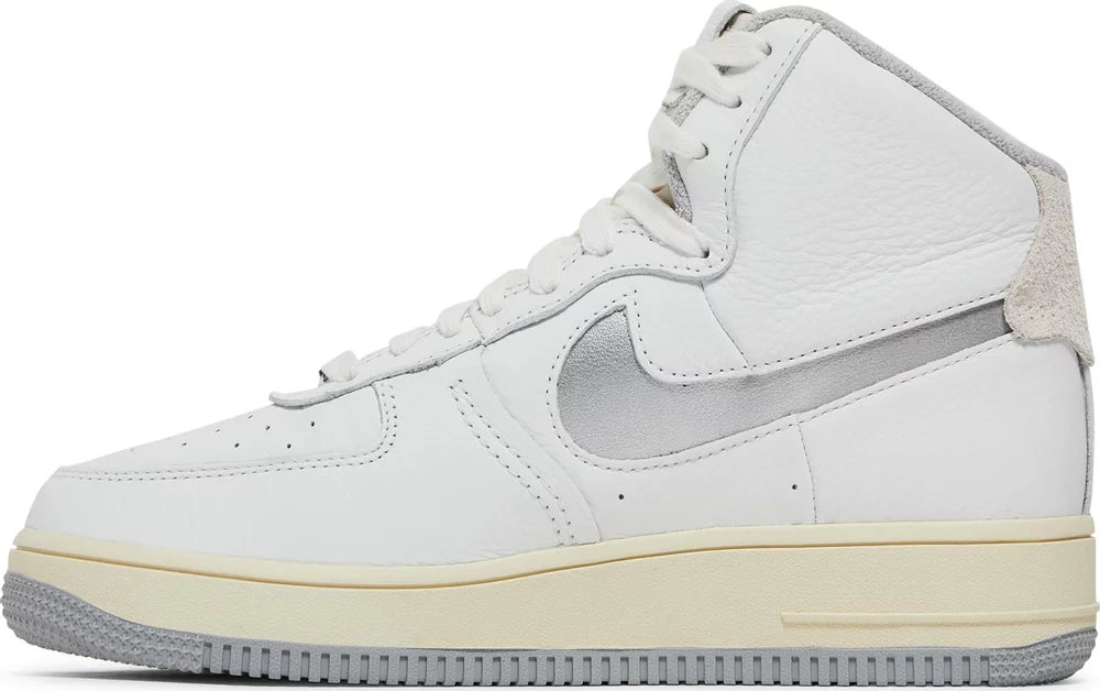 Nike Air Force 1 High Sculpt White Silver W