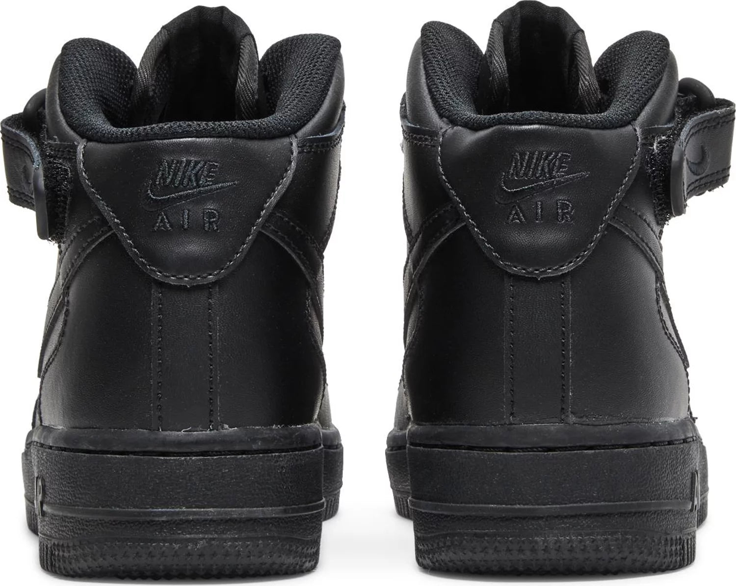 Nike Air Force 1 Mid LE GS 'Triple Black'