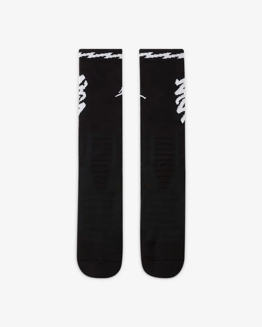 Jordan Crew Socks Black