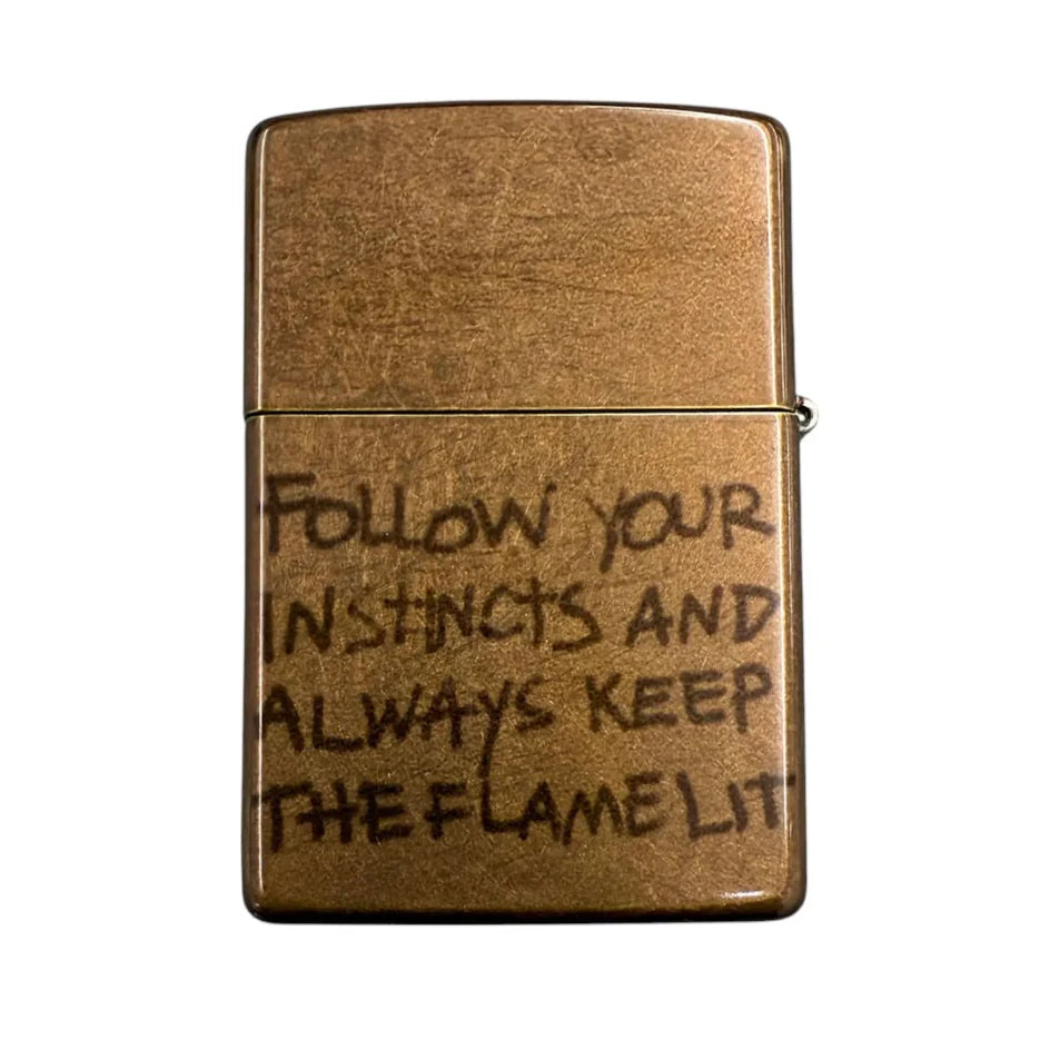 Travis Scott Relic Zippo Lighter Brown