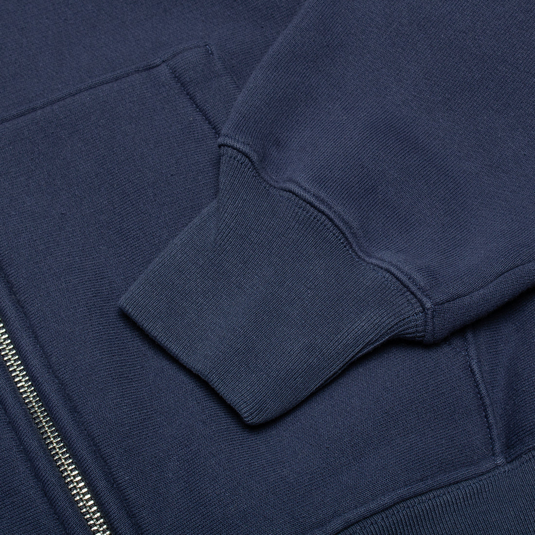 Stussy Relaxed Zip Hoodie Navy