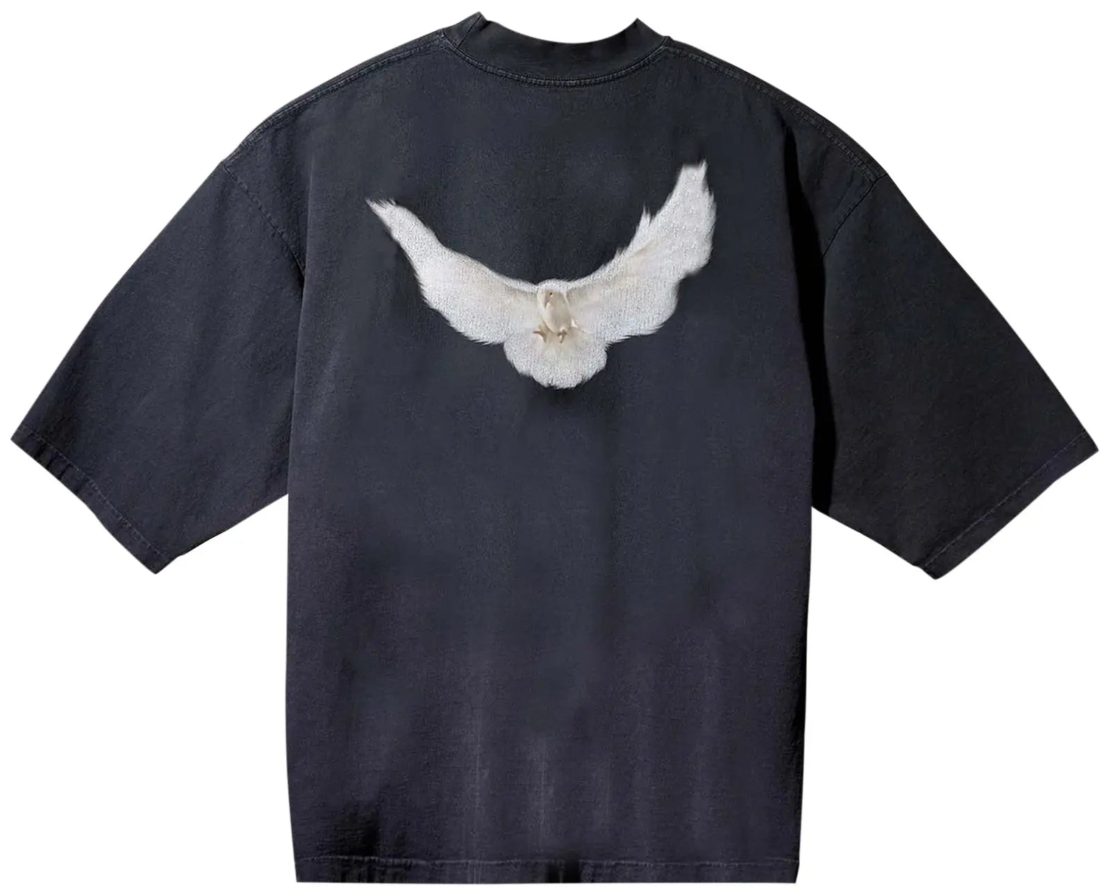 Yeezy Gap Engineered by Balenciaga Dove 3/4 Sleeve Tee Washed Black