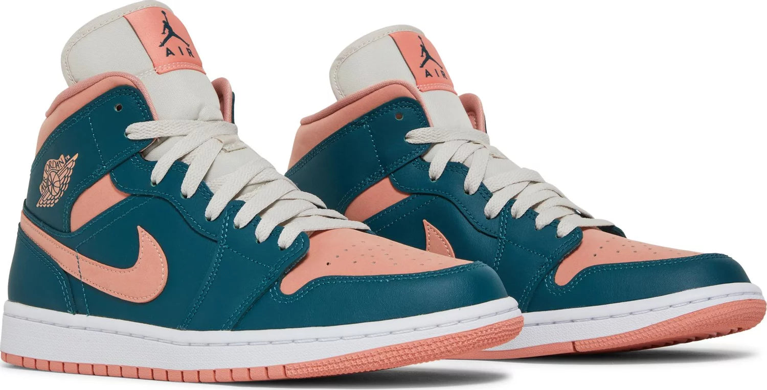 Air Jordan 1 Mid Dark Teal Green W