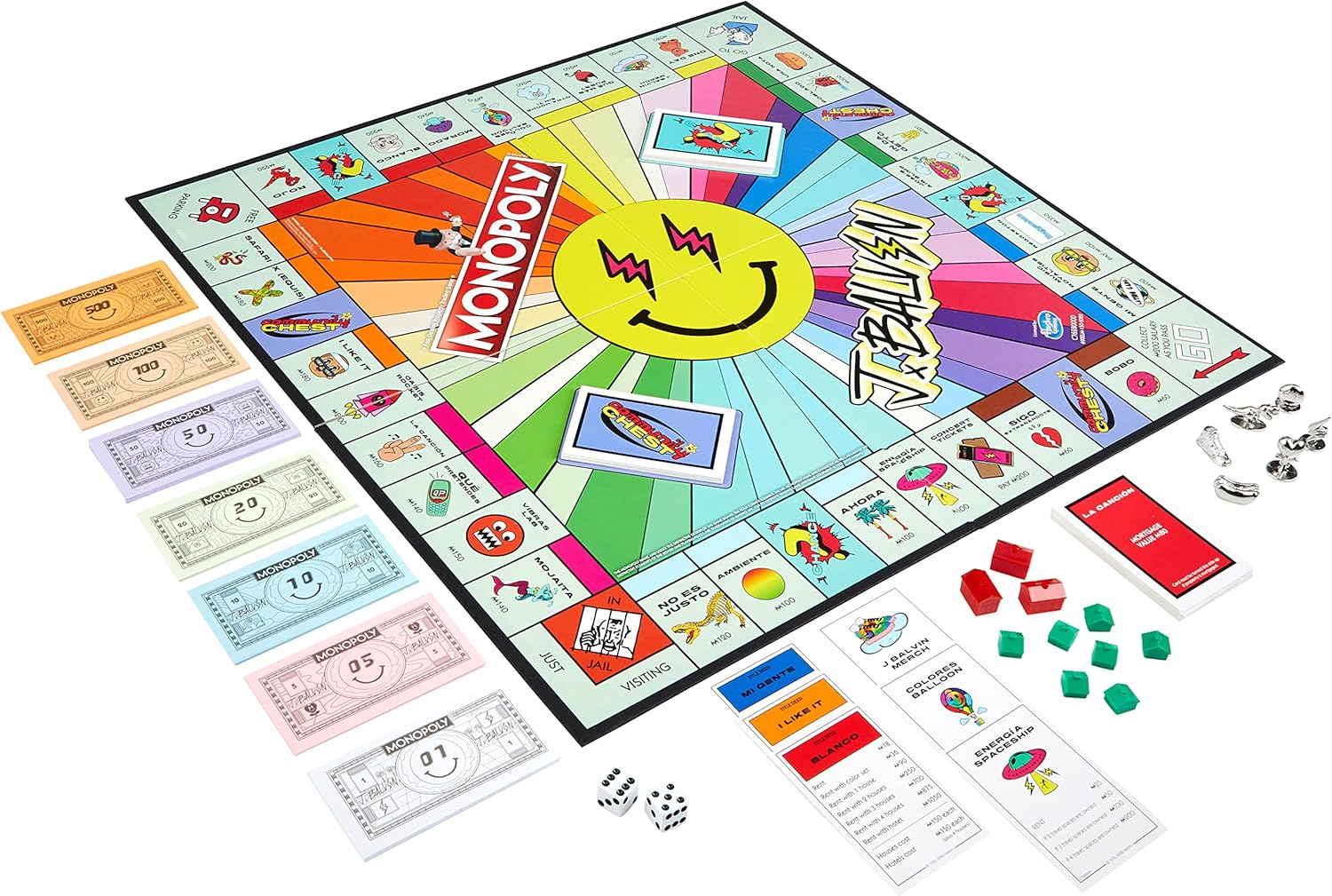 Monopoly - J Balvin Limited Edition Board Game