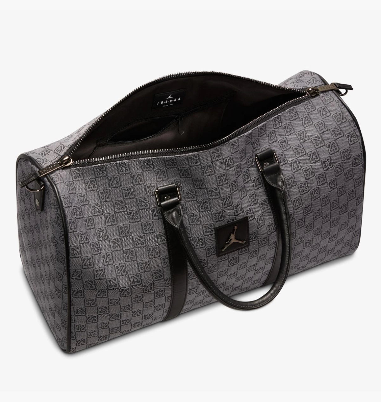 Air Jordan Monogram Duffle Bag Black